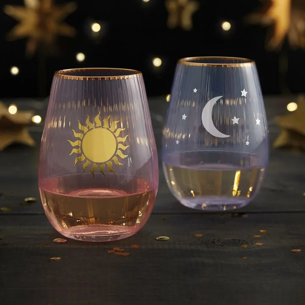 Moon and Stars Beveled — Bulk Lot of 16 (Gifting, Events & Resale)